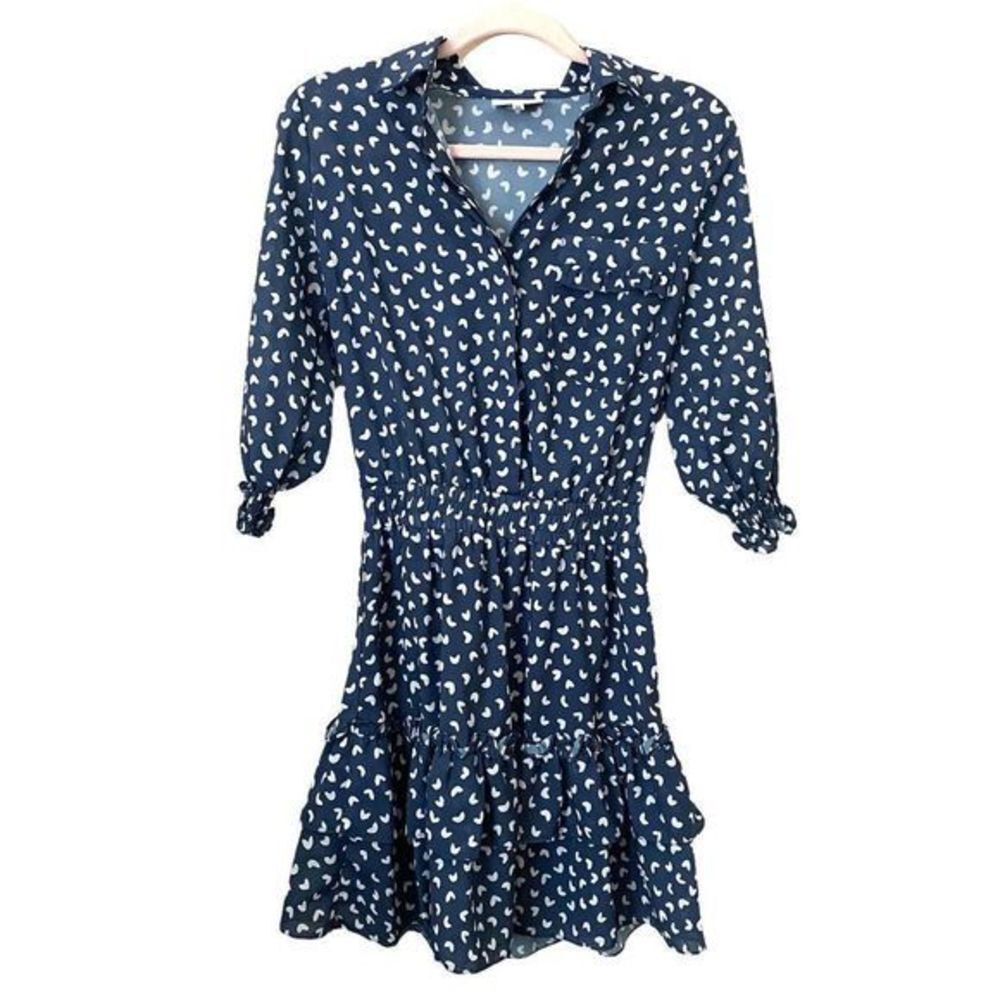 WAVERLY‎ GREY LIBERANT Patterned Mini Dress